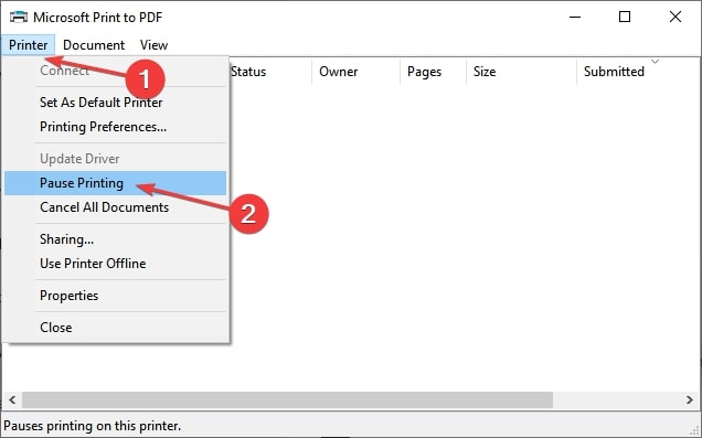 Causes of Print Filter Pipeline Host High CPU