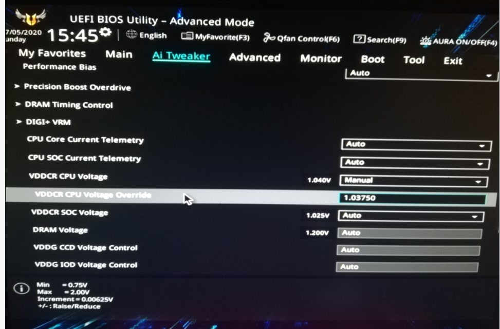 Monitor Temperatures